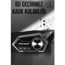 Marsilyan Motorcu Kulaklığı Kask Kulaklığı Anc Özelliği Sesli Görüşme Özelliği