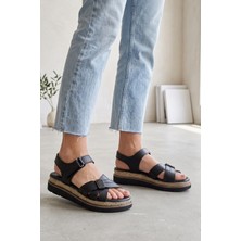 Mammamia Kadın Deri Sandalet D26YS-2905