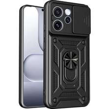Mobixa Oppo Reno 15 Pro Kılıf Sürgülü Tam Koruma Sağlayan Şık Godzilla Premium Sert Kapak