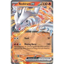 Pokemon TCG Reshiram Ex #20 Pokemon White Flare Orijinal Kartı
