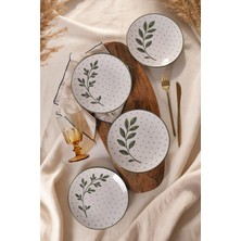 Keramika Botanica Pasta Tabağı 20 cm 4 Adet 23681-83