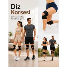 Medikal Ayarlanabilir Sünger Pedli Dizlik Çapraz Bağ Patella Menisküs Destekli Diz Korsesi