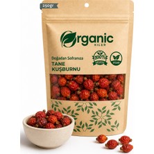 Organic Kiler Doğal Tane Kuşburnu 250GR - Taze Kurutulmuş Kuşburnu Çayı