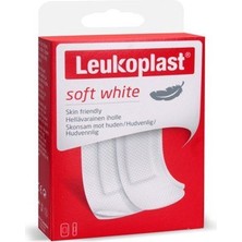 Leukoplast Soft White 19mX72 mm (12 adet), 38X72mm (8 adet) 20 Adet Yara bandı