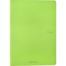 Fabriano Ecoqua Original Notebook 90GR A4 Lime Blank 40 Sayfa