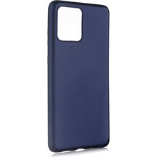 Samsung Galaxy S20 Ultra Kılıf Zore Premier Silikon Kapak - Lacivert
