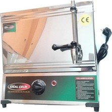 İdeal Çelik 20 Lt Çift Demlikli Pleytsiz Elektrikli Çay Ocağı
