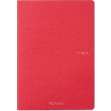 Fabriano Ecoqua Original Notebook 90GR A5 Lampone Blank 40 Sayfa