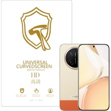 Microcase Honor X80 Pro Max ile Uyumlu Full Tpu Nano Ön Ekran Koruma Filmi - EKM101