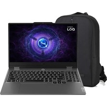 Lenovo Loq 15IAX9I 83FQ000VTR C10 I5-12450HX 8 GB 1 Tb Arc A530M 15.6" Full Hd Windows 11 Pro Gaming Laptop + Çanta