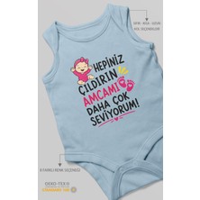 Morivo Kids Amcaya Özel Sıfır Kollu Bebek Zıbını %100 Pamuk