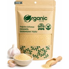 Organic Kiler Granül Sarımsak Tozu 250 gr - %100 Doğal ve Katkısız Sarımsak Kurusu