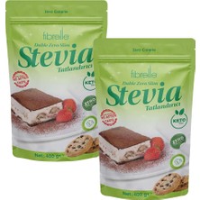 Fibrelle Double Zero Slim Tatlandırıcı 400G 2 Pk Keto /Ketojenik / Vegan diyete uygundur.