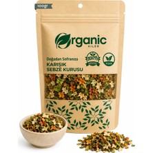 Organic Kiler Doğal Karışık Sebze Kurusu 100GR – Turp, Ispanak, Pırasa, Domates, Biber