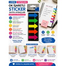 Marka Info Notes 25X45 mm Sayfa Ayracı Ok