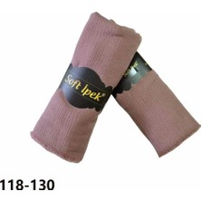 Soft İpek Soft Ipek Mio Caz Pamuk Şal (Kuru Gül) 118-130