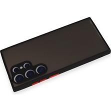 Bezos Galaxy S24 Ultra Kılıf Montreal Silikon Kapak - Siyah