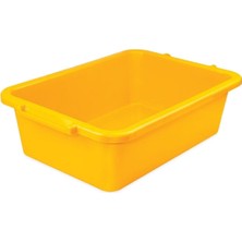 İbtaş SGS987 - Sarı Çok Amaçlı Tekne Kova 35 Litre - Sıva Alçı Teknesi