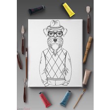 Kanvassepetinet 40X30CMTÜM Boyama Türlerine Uygun Boyanabilir Tuval Mandala Tablo Çocuklar Için Eğitici Tuval Boyama