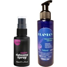 Bezos Hintohu Bayanlara Özel Vagina Care Spray Vaji.na Bakım Sprey 50 ml + Playboy 125ML Lubricant Gel