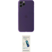 Marsilyan™- iPhone 11 Pro Kılıf Yadigar Yansıma Serisi - Şeffaf Pasifik Cam Ekran Koruyucu