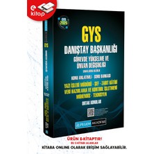 Pegem Akademi Yayıncılık 2026 Gys Danıştay Başkanlığı Görevde Yükselme ve Ünvan Değişikliğ