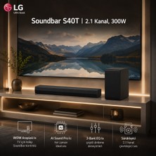 Lg Soundbar S40T | 2.1 Kanal, 300W