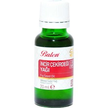 Bezos Incir Çekirdeği Yağı Soğuk Pres 20 ml Cam Şişe