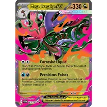 Pokemon TCG Mega Dragalge Ex #65 Pokemon Chaos Rising Orijinal Kartı