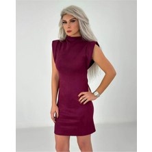Rouge Basic T Kol Nubuk Elbise