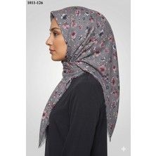 Eyfel Eşarp Eyfel Desenli Dimi Pamuk Eşarp 1011-126