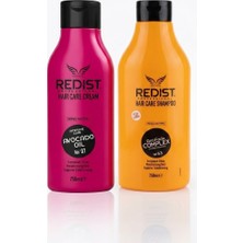 Redist Profesyonel Saç Bakım Seti | Tuzsuz Şampuan 750 ml + Avokadolu Saç Bakım Kremi 750 ml