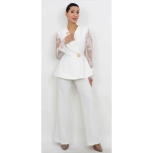 Dorne Moda Geniş Paça Takım