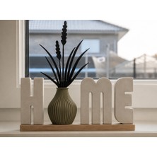 Baba Oğul 3D 3D Baskı Modern Dekoratif Vazo – Minimalist Tasarım | Ev ve Ofis Dekorasyonu - Home Vazo