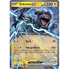 Pokemon TCG Zekrom Ex #34 Pokemon Black Bolt  Orijinal Kartı