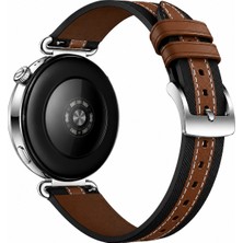 Alstrap Huawei Watch Gt6/gt5/gt4 (41MM) Gt5 Pro 42MM Uyumlu Çift Renk Pu Deri Kordon Kayış
