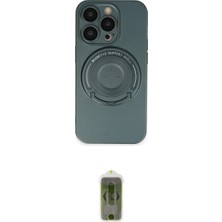 Marsilyan™- iPhone 14 Pro Kılıf Eksen Klasik Prime - Siyah Joko Magic 5d Hayalet Cam