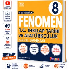Fenomen 8. Sınıf T.c. Inkılap Tarihi ve Atatürkçülük Soru Bankası | Video Çözümlü | Yeni Nesil Sorular