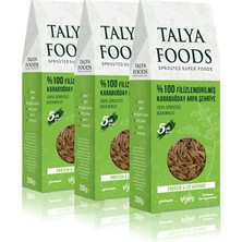 Talya Foods Filizlendirilmiş Çiğ Karabuğday Arpa Şehriye 3X200G