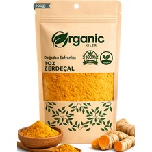 Toz Zerdeçal Taze Öğütülmüş 100GR (Curcuma Longa) Katkısız - Yeni Mahsul