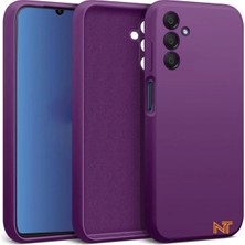 Nezih Case Samsung Galaxy A27 Uyumlu Kamera Korumalı Lansman Kadife Iç Yüzeyli (Şık Tasarım) Silikon Kapak