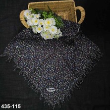 Firuze Eşarp Firuze Desenli Sökme Boncuklu Eşarp 435-115