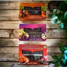 Amara Shop Center MB Çikolatalı Incir , Hurma ve Kestane Şekeri 240GR