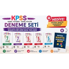Karma Kitaplar Kpss Genel Yetenek-Genel Kültür Deneme Seti-Sayısal Mantık Problemleri Hediyeli!!