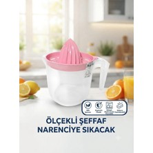 Evim 365 Ölçekli Şeffaf Narenciye Sıkacak 850ML