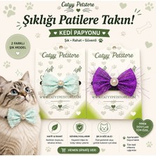 Medusa 2 Adet Papyon Kedi Tasması