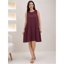 Rouge Basic Ayrobin Kolsuz Salaş Mini Elbise