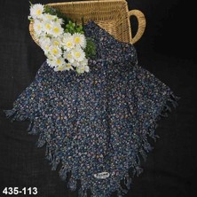 Firuze Eşarp Firuze Desenli Sökme Boncuklu Eşarp 435-113