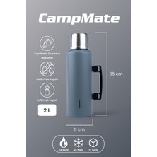 Cooker Campmate 2 Litre Paslanmaz Çelik Termos