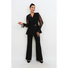Dorne Moda Geniş Paça Takım